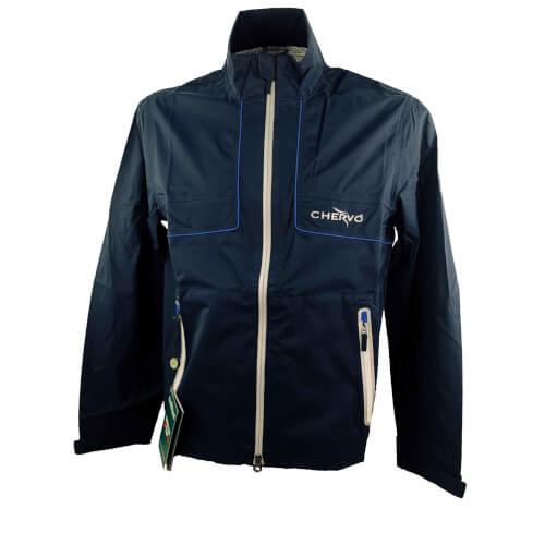 Chervo Herren Regenjacke Machebel AQUA BLOCK navy 599 Chervo Herren Regenjacke Machebel AQUA BLOCK navy 599
