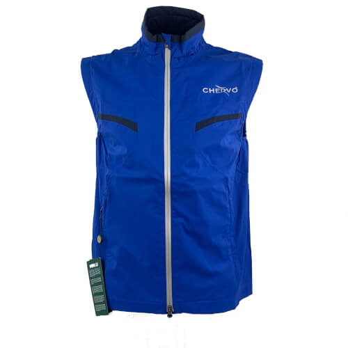 Chervo Herren Regenweste Efrem AQUA BLOCK blau 555 Chervo Herren Regenweste Efrem AQUA BLOCK blau 555
