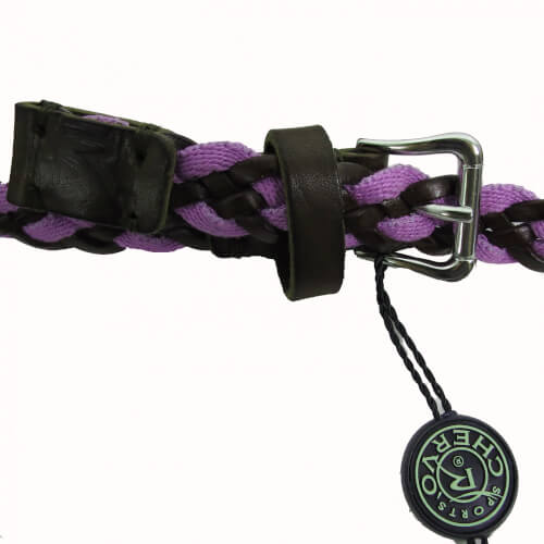 Chervo Damen Gürtel Usample lila braun 744