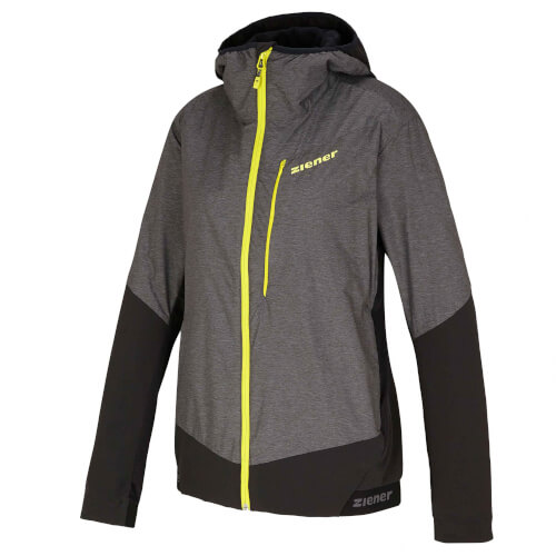 ZIENER Herren Touren Skijacke Natalino grau schwarz 81712 ZIENER Herren Touren Skijacke Natalino grau schwarz 81712
