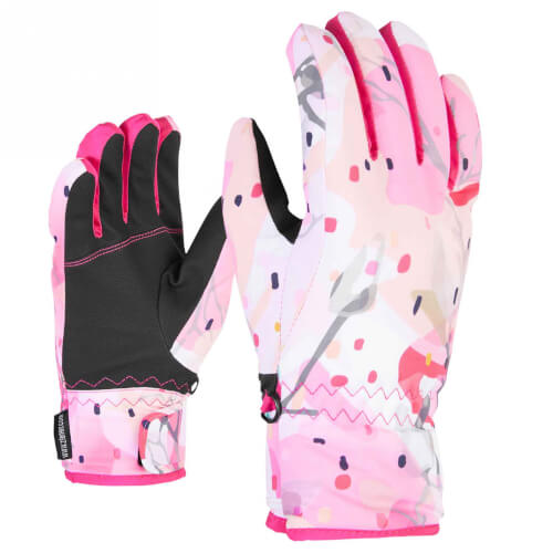 ZIENER Kinder Ski-Handschuhe Luffi AQUASHIELD pink 885 ZIENER Kinder Ski-Handschuhe Luffi AQUASHIELD pink 885