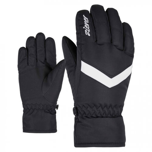 ZIENER Kinder Ski-Handschuhe Landala schwarz 12 ZIENER Kinder Ski-Handschuhe Landala schwarz 12