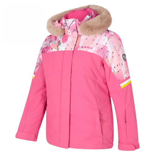 ZIENER Kinder Skijacke Athilda AQUASHIELD pink 256