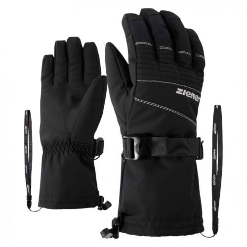 ZIENER Ski Handschuhe Gannik AQUASHIELD schwarz 12 ZIENER Ski Handschuhe Gannik AQUASHIELD schwarz 12