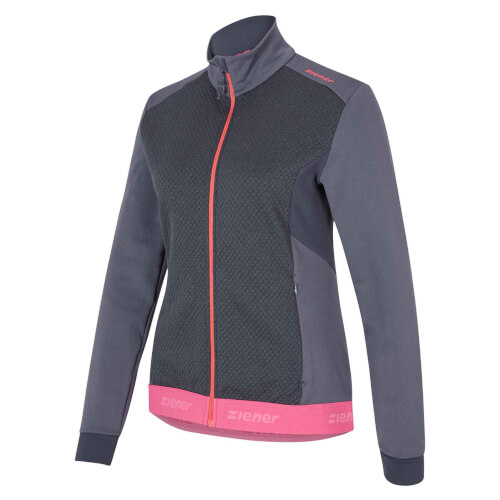 ZIENER Damen Aktiv Jacke Nasika Pontetorto grau 303 ZIENER Damen Aktiv Jacke Nasika Pontetorto grau 303
