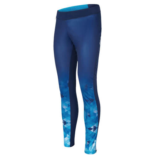 ZIENER Damen Lauf Hose Tight NURA blau 204 ZIENER Damen Lauf Hose Tight NURA blau 204