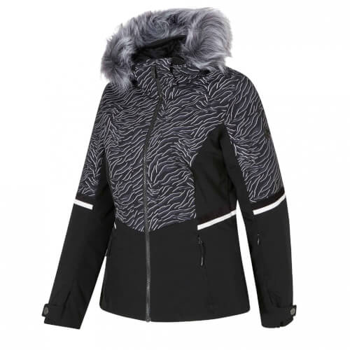 ZIENER Damen Skijacke AQUA SHIELD Toyah zebra 491 ZIENER Damen Skijacke AQUA SHIELD Toyah zebra 491