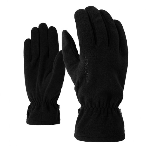 ZIENER Fleece Handschuhe Ibro schwarz 12 ZIENER Fleece Handschuhe Ibro schwarz 12