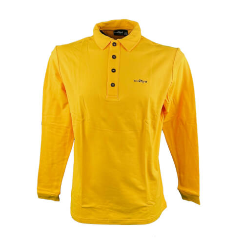 Chervo Herren Polo lang Arm Aurucon gelb 2.Wahl Chervo Herren Polo lang Arm Aurucon gelb 2.Wahl
