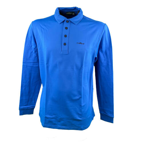 Chervo Herren Polo lang Arm Aurucon royal 2.Wahl Chervo Herren Polo lang Arm Aurucon royal 2.Wahl