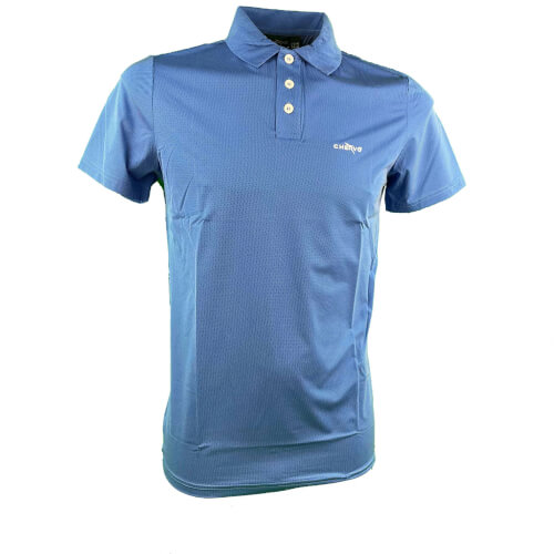 Chervo Herren Polo Aut DRY MATIC blau dot 43E Chervo Herren Polo Aut DRY MATIC blau dot 43E