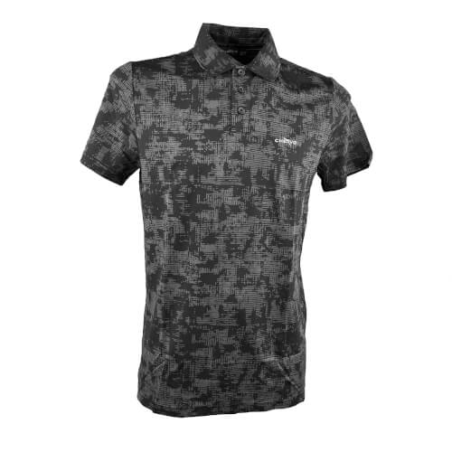 Chervo Herren Polo Aut DRY MATIC schwarz gemustert 70L Chervo Herren Polo Aut DRY MATIC schwarz gemustert 70L