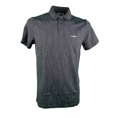 Chervo Herren Polo Aut DRY MATIC schwarz gemustert 99L Chervo Herren Polo Aut DRY MATIC schwarz gemustert 99L