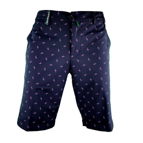 Chervo Herren Short Gaudenzio DRY MATIC navy gemustert 45E Chervo Herren Short Gaudenzio DRY MATIC navy gemustert 45E