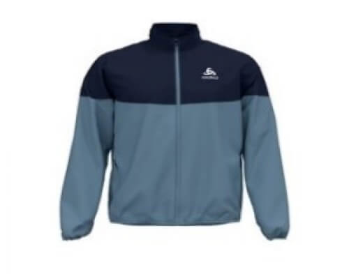 odlo Herren Jacke Element light hellblau navy odlo Herren Jacke Element light hellblau navy