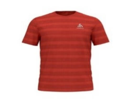odlo Herren Running Shirt BL Top Millennium orange 30535 odlo Herren Running Shirt BL Top Millennium orange 30535