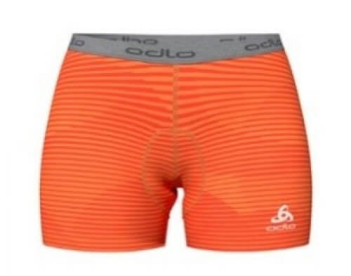 odlo Damen Bike Short Summer Splash orange 50052 odlo Damen Bike Short Summer Splash orange 50052