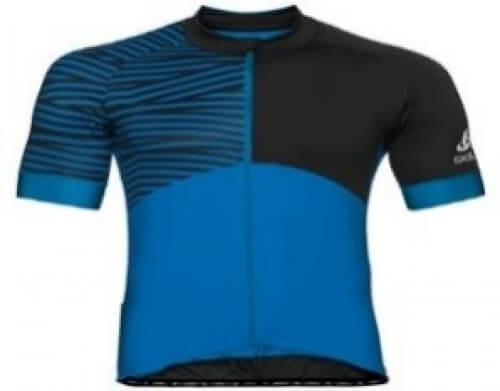 odlo Herren Bike Trikot Umbrail blau 20439 odlo Herren Bike Trikot Umbrail blau 20439