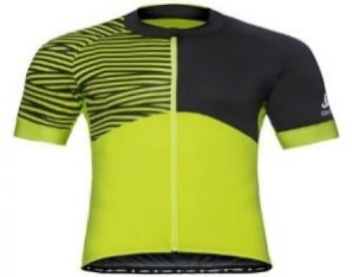 odlo Herren Bike Trikot Umbrail lime 40224 odlo Herren Bike Trikot Umbrail lime 40224
