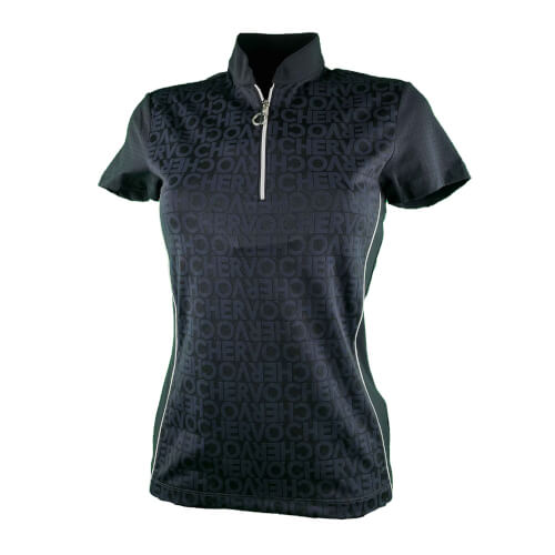 Chervo Damen Polo Ajuga DRY MATIC schwarz 999 Chervo Damen Polo Ajuga DRY MATIC schwarz 999
