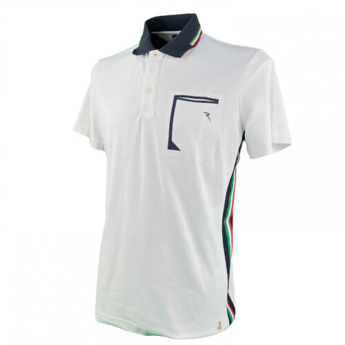 Chervo Herren Polo Adalgiso DRY MATIC weiß 100 Chervo Herren Polo Adalgiso DRY MATIC weiß 100