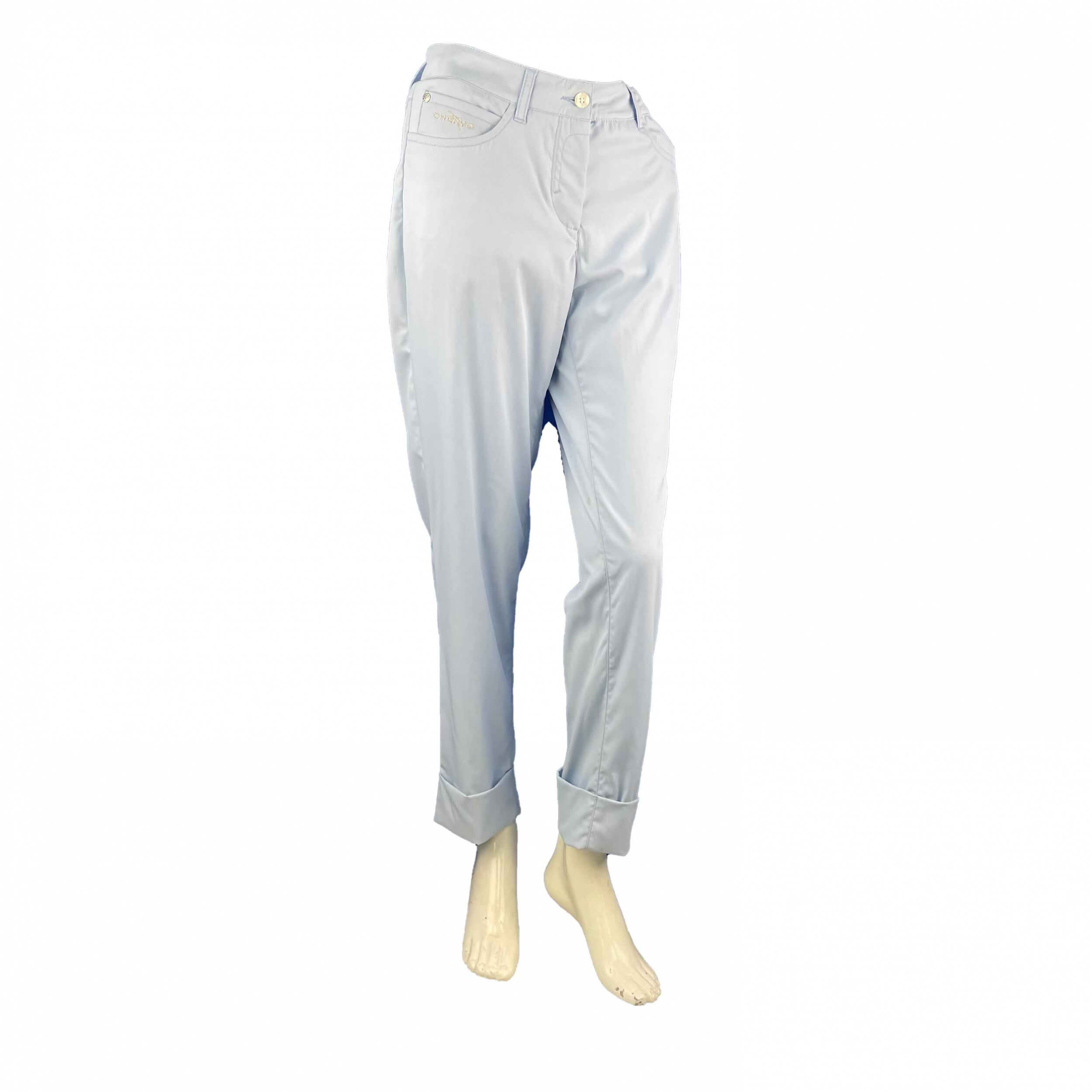 Chervo Damen 6/8 Hose Sanpaulo DRY MATIC hellblau 501 2.Wahl