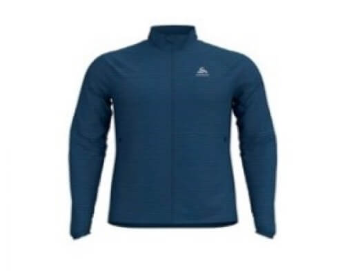 odlo Herren Midlayer Jacke Steam blau melange 20550 odlo Herren Midlayer Jacke Steam blau melange 20550