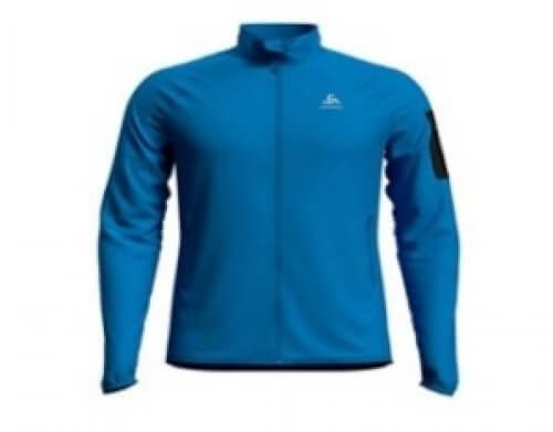 odlo Herren Midlayer Jacke Steam blau melange 20683 odlo Herren Midlayer Jacke Steam blau melange 20683