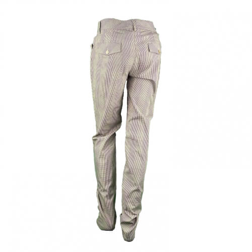Chervo warme Damen Hose Sbrego COMFORT beige kariert 45F