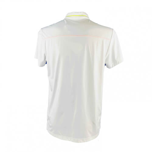 Chervo Herren Polo Auro Sun Block weiß 100