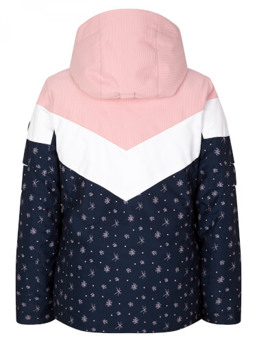 ZIENER Kinder Skijacke Alja AQUASHIELD lila print 242 