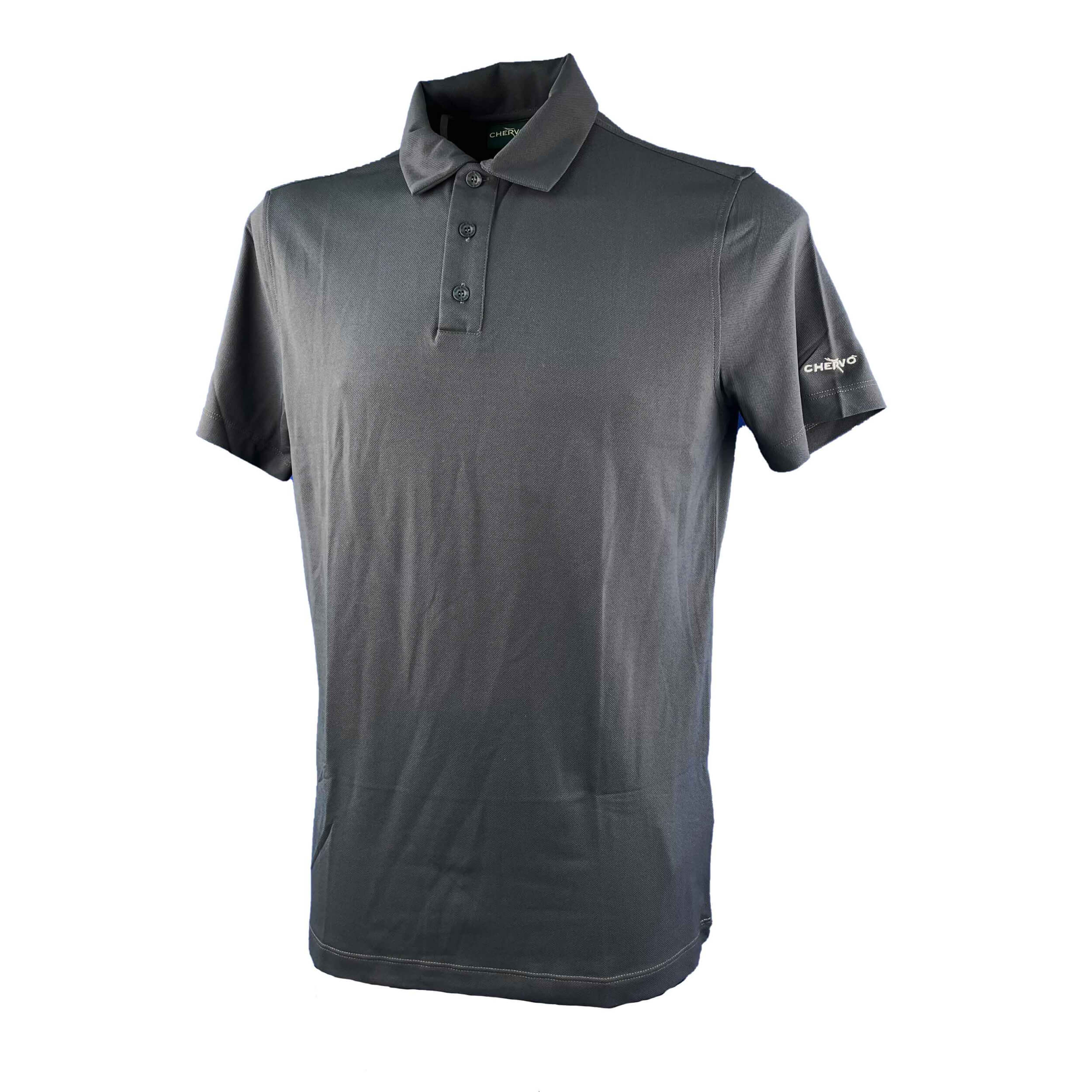 Chervo Herren Polo Allas DRY MATIC grau 933