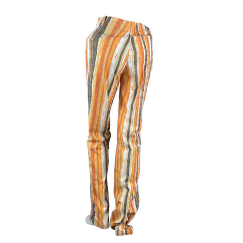 Chervo Damen Hose Santana DRY MATIC orange gestreift 16D