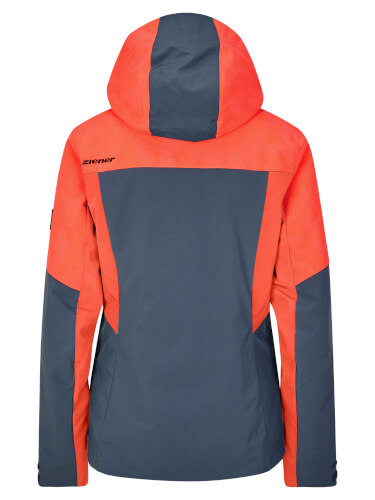 ZIENER Damen Skijacke Tilfa AQUASHIELD anthrazit rot 363