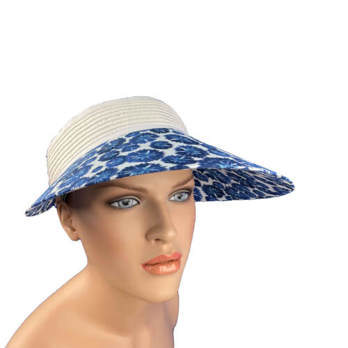 Chervo Visor Vanda blau weiß 61E  