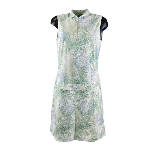 Chervo Damen Kleid Jambon Sun Block grün weiß 85F 2.Wahl