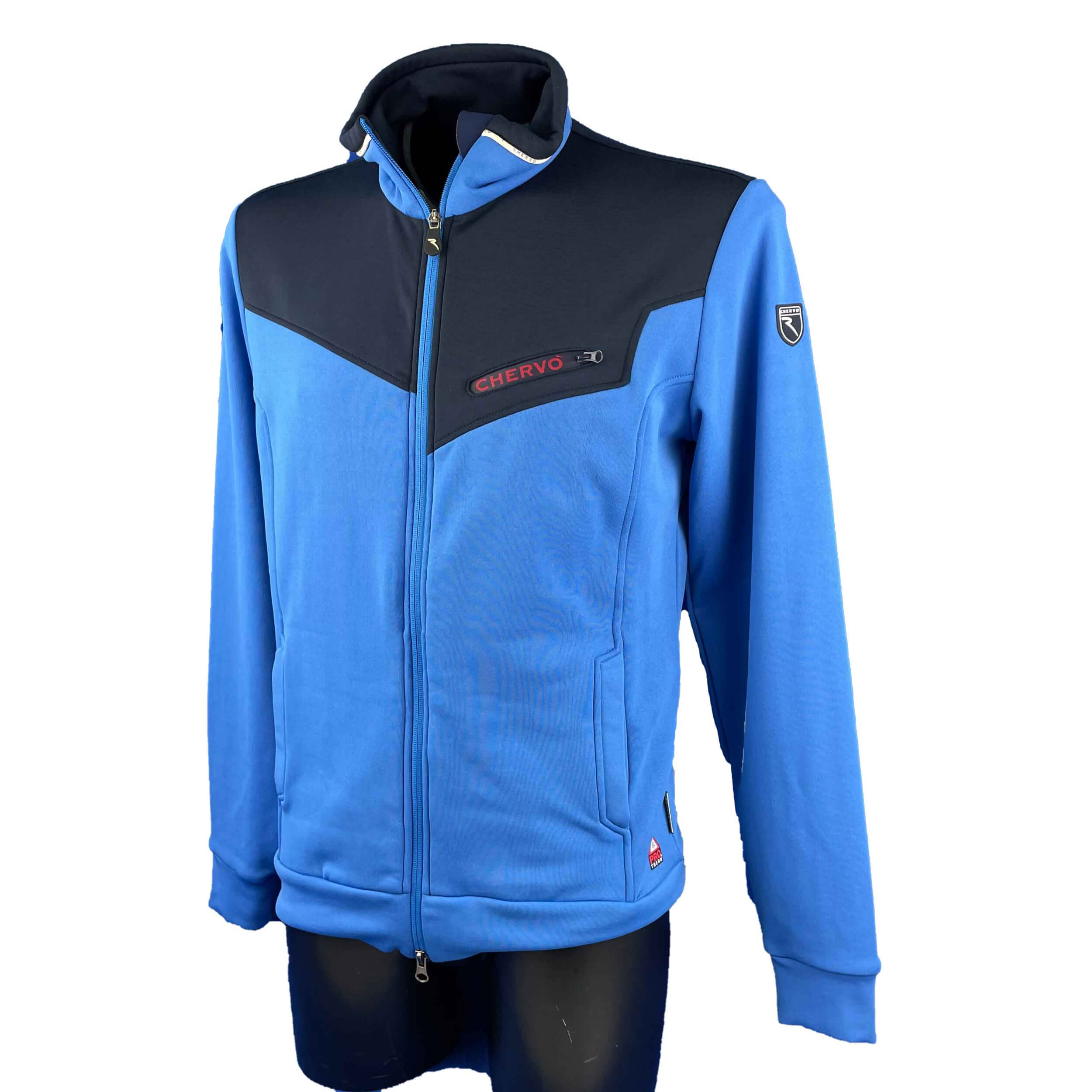 Chervo Herren Sweatjacke Paint PRO THERM blau 536