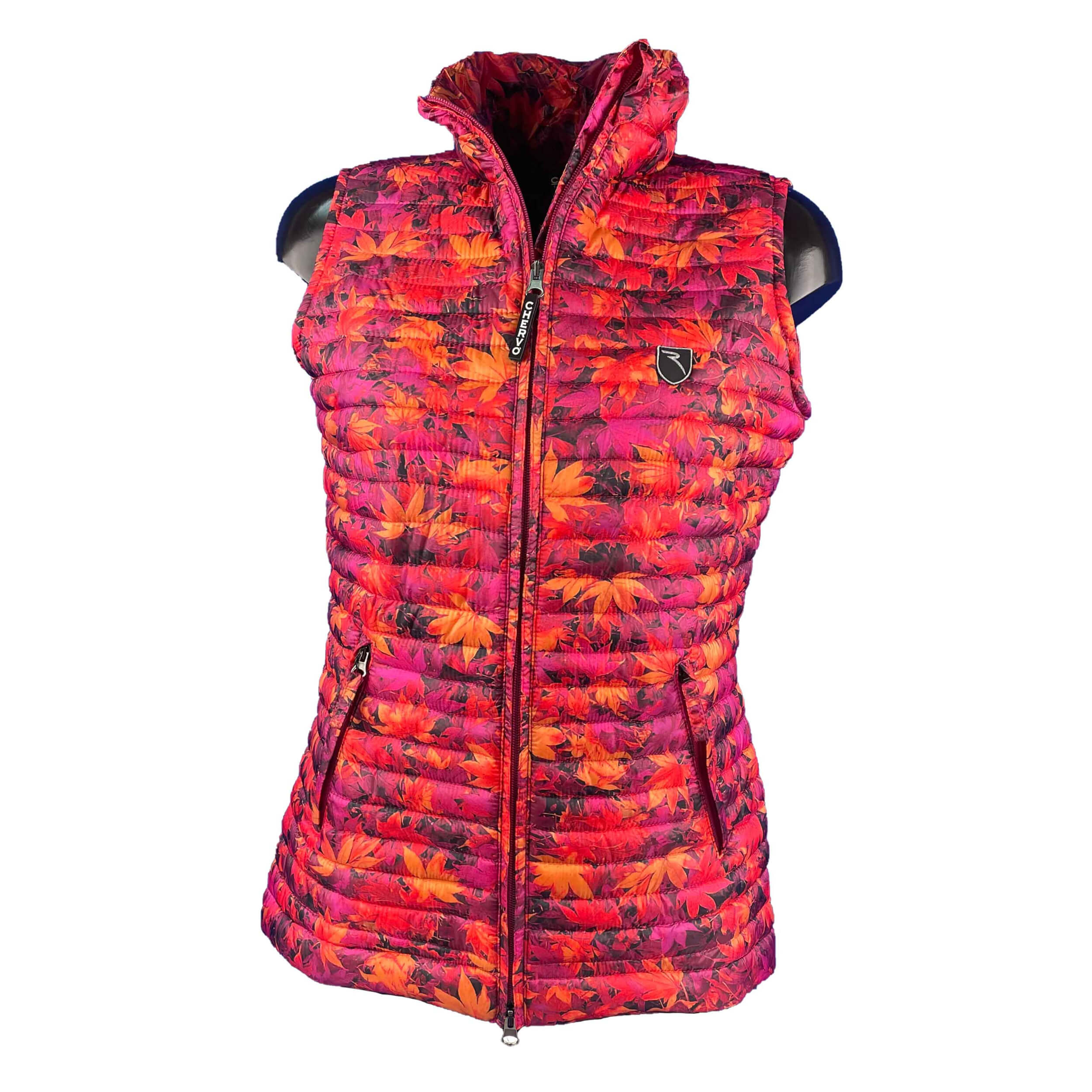 Chervo Damen Weste Ellyca PRO THERM rot gemustert 73H