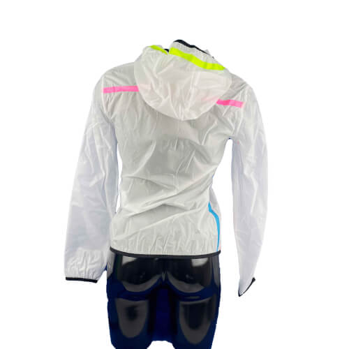 Chervo Damen Regenjacke Monopoli AQUA BLOCK weiß transparent 100 2.Wahl