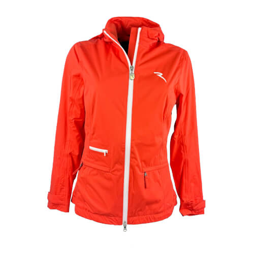 Chervo Damen Regenjacke Magdalena AQUA BLOCK orange 364 Chervo Damen Regenjacke Magdalena AQUA BLOCK orange 364
