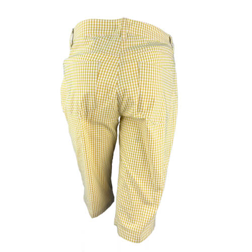 Chervo Damen Short Glory SUN BLOCK ocker kariert 60F