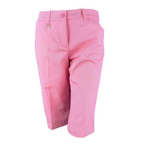 Chervo Damen Short Gina SUN BLOCK rot kariert 15G Chervo Damen Short Gina SUN BLOCK rot kariert 15G
