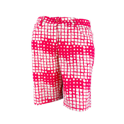 Chervo Damen Short Gamba SUN BLOCK magenta gemustert 23G Chervo Damen Short Gamba SUN BLOCK magenta gemustert 23G