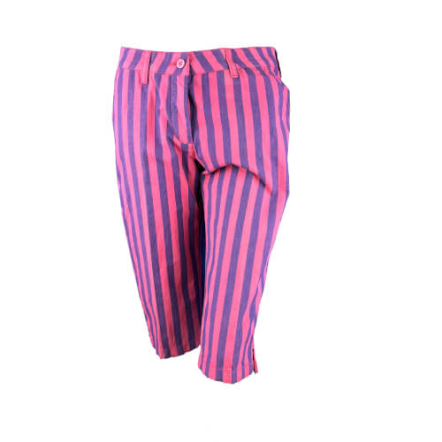 Chervo Damen Short Giddy USED LOOK magenta gestreift 30G Chervo Damen Short Giddy USED LOOK magenta gestreift 30G