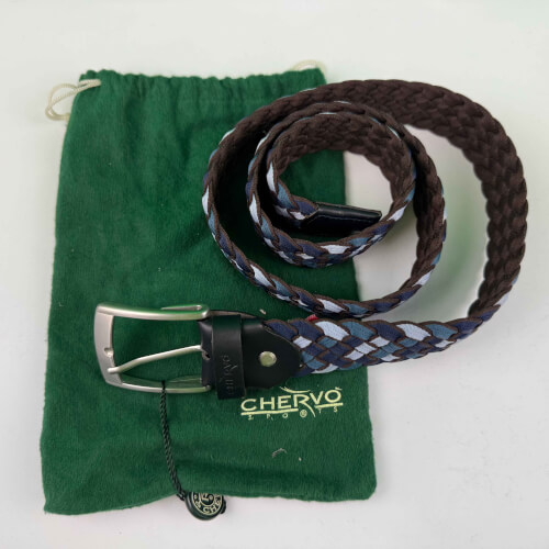 Chervo Herren Gürtel Urlo blau 81E