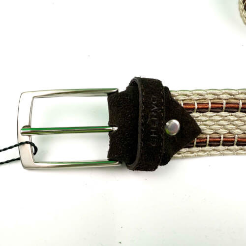 Chervo Herren Gürtel Urto beige 416