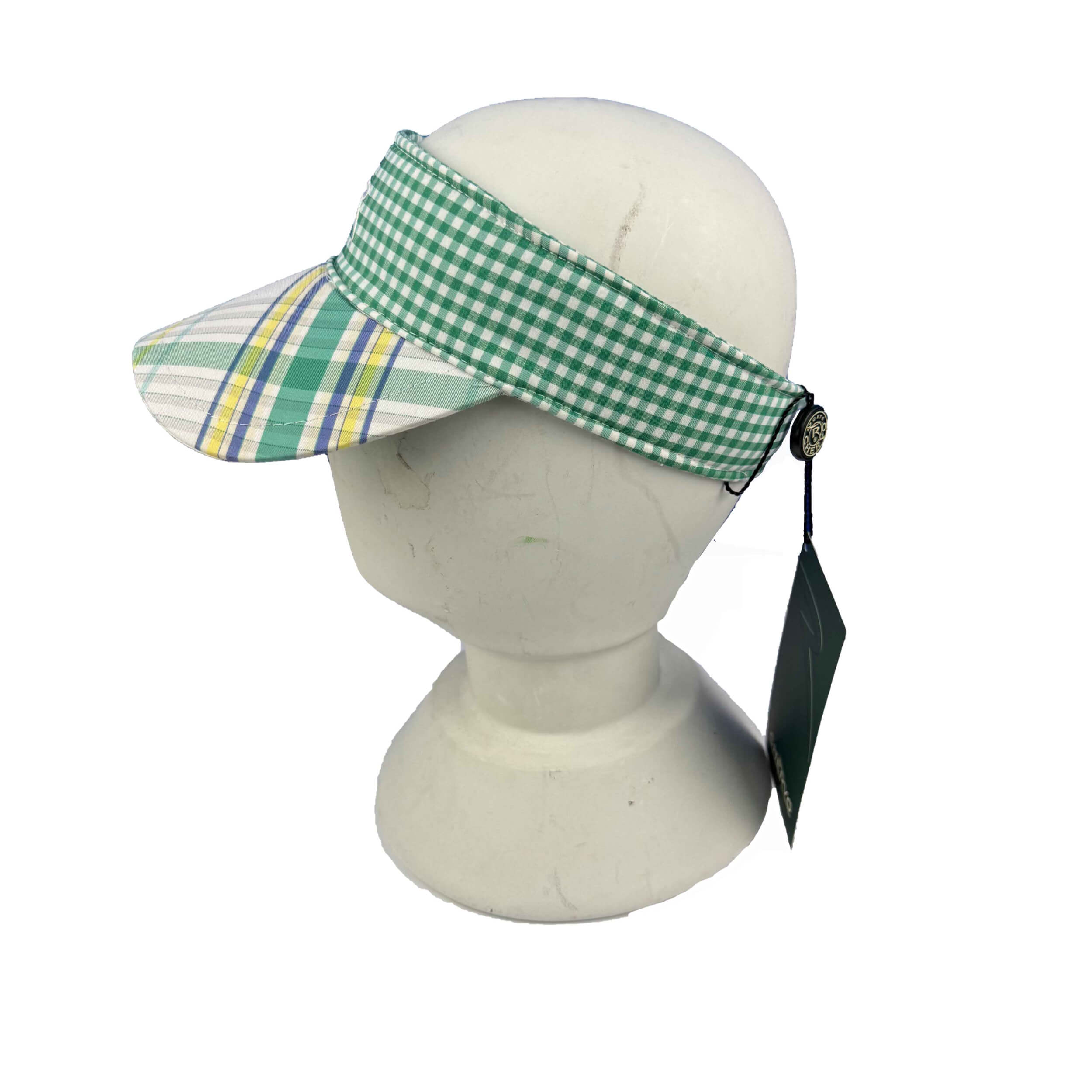 Chervo Damen Visor Vitalis SUN BLOCK grün weiß 59F