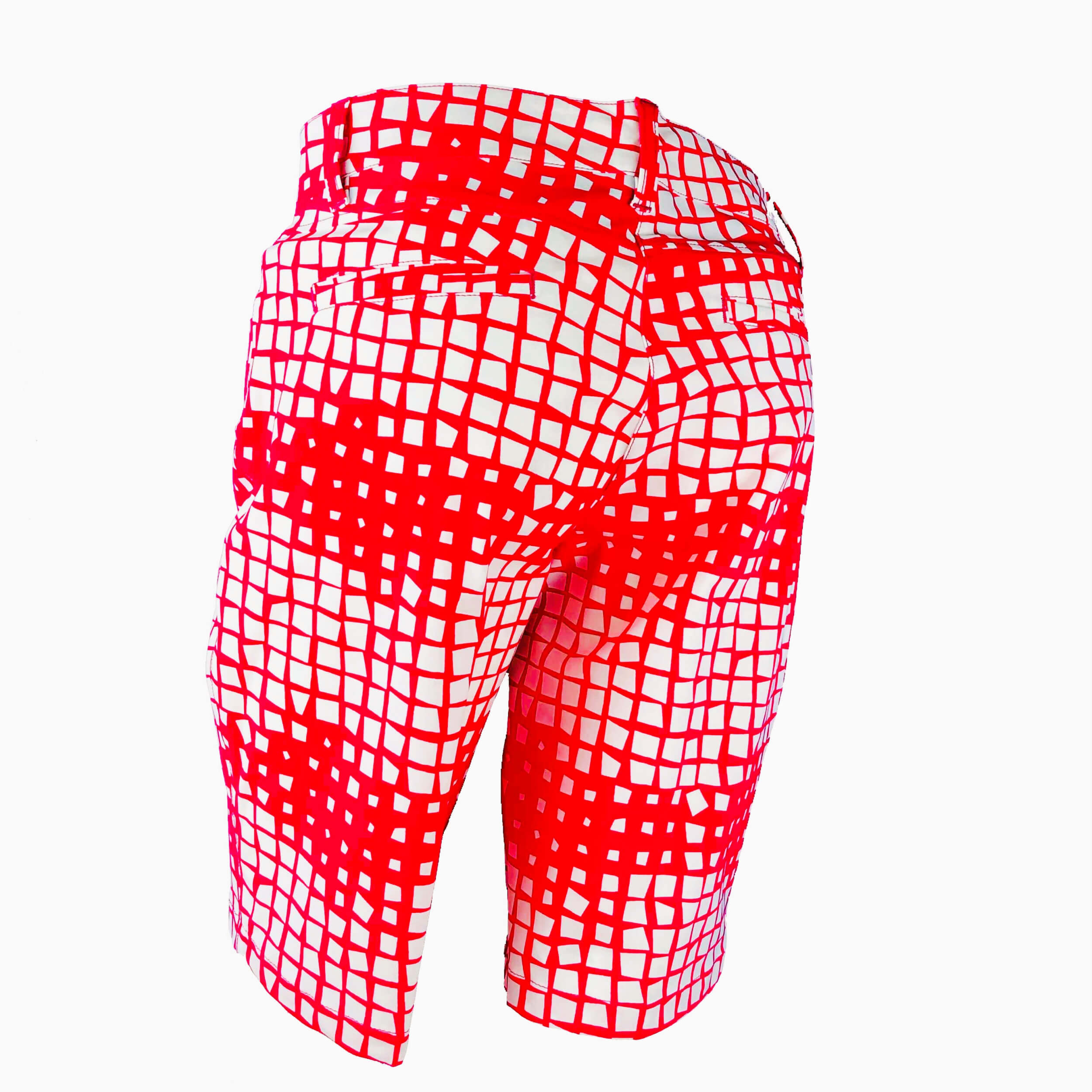 Chervo Damen Short Gamba SUN BLOCK rot gemustert 26G