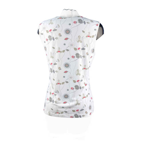 Chervo Damen Top Attractive Dry Matic weiß gemustert 072A 2.Wahl