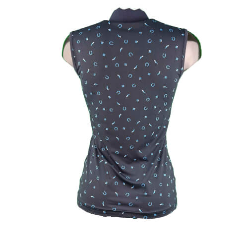 Chervo Damen Top Attractive Dry Matic navy gemustert 177E 2.Wahl